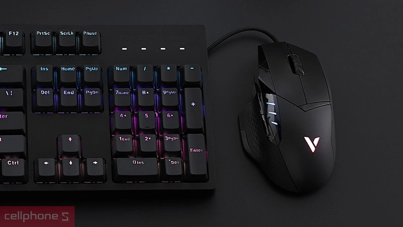 Thiết kế chuột gaming có dây Rapoo VT300