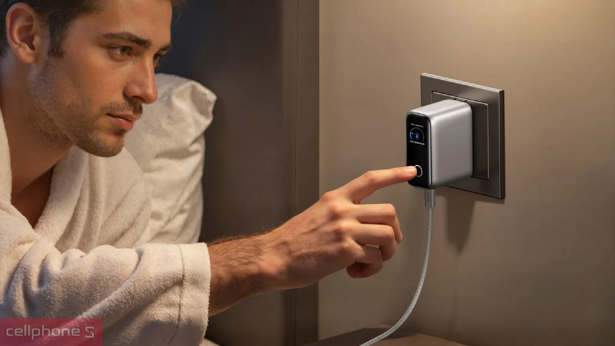 Tích hợp công nghệ GaN II củ sạc Anker 100W kèm cáp Type-C B121B