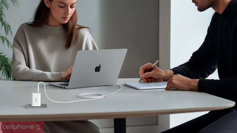 Thiết kế củ sạc Anker Nano B2679 1C 100W