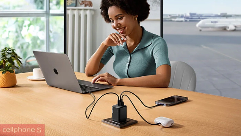 Công suất củ sạc Anker Prime 3 cổng 2C1A 67W A2669 