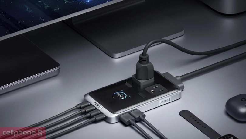 Công suất sạc của củ sạc Anker Prime A91B2 8 in 1 240W