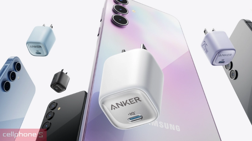 Củ sạc Anker Zolo 1C 25W A2656 - Kiểu dáng tối giản, công nghệ hiện đại