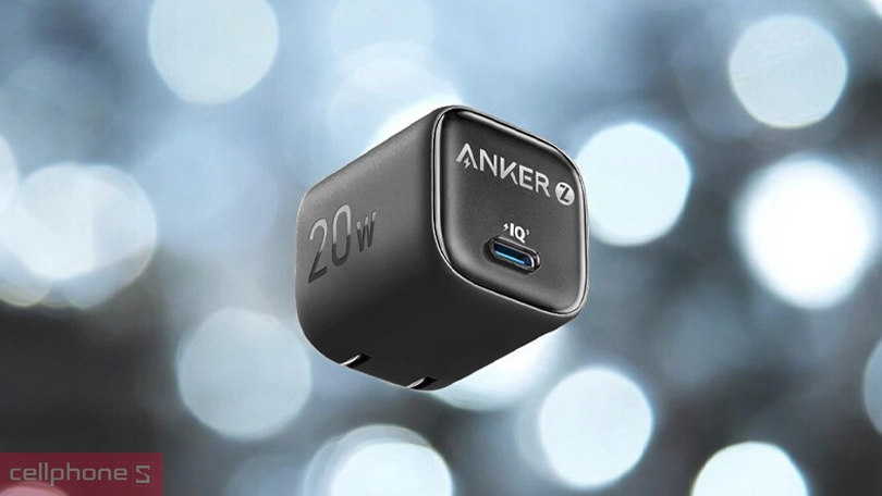 Thiết kế, chất liệu của củ sạc Anker Zolo A2699 1C 20W