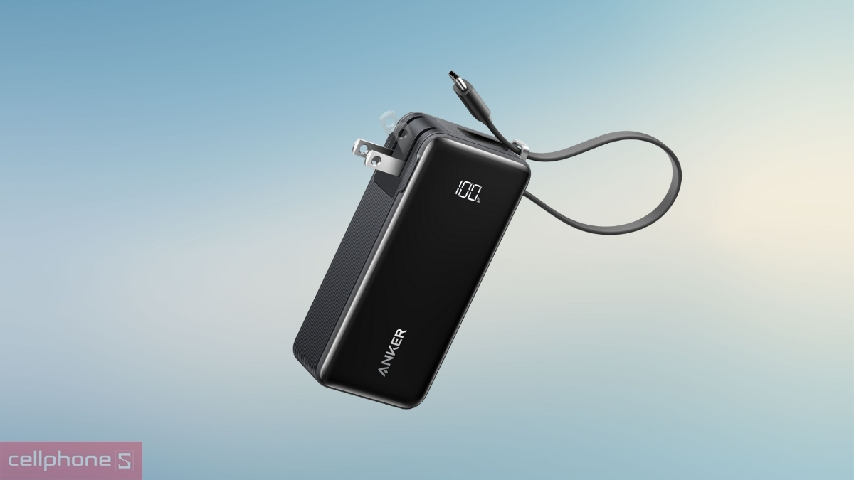 Pin sạc dự phòng Anker 10000mAh 30W A1637 - Sạc nhanh, nhỏ gọn