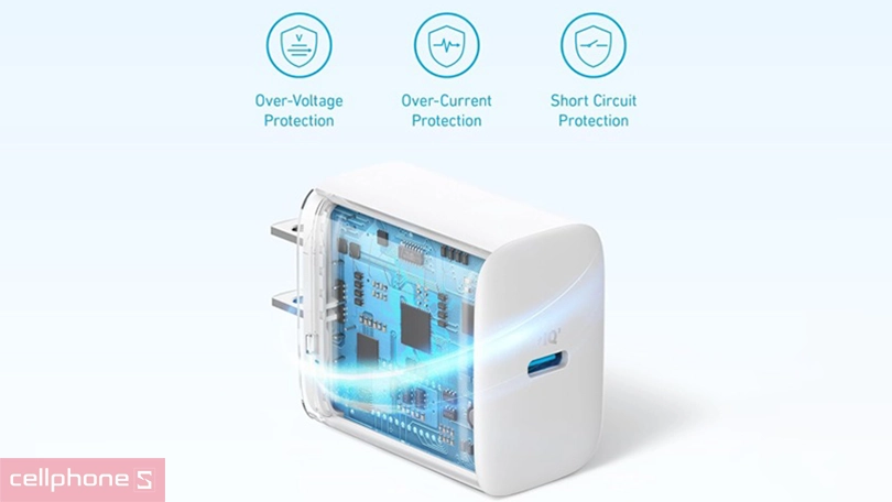 Công suất sạc Anker 1C 20W A2347