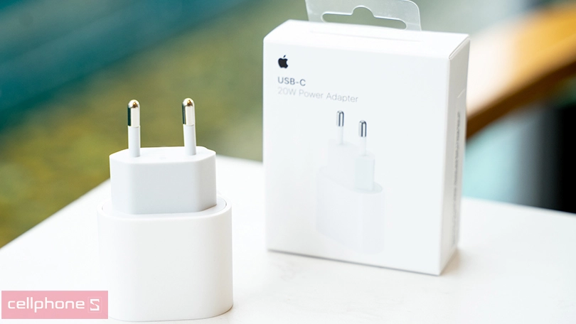 Sạc nhanh Apple iPhone 20W Type-C PD MHJE3ZA chính hãng tiết kiệm tối đa thời gian sạc điện thoại