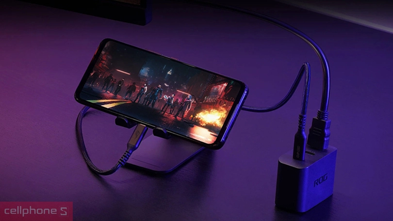 Công suất sạc Rog Gaming 65W