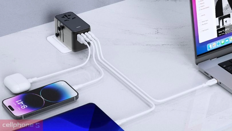 Tốc độ sạc đa năng Aukey PA-TA09A PD100W