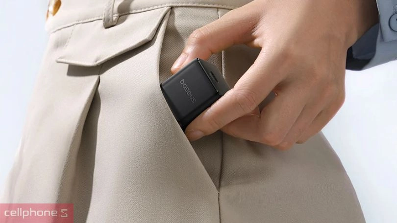 Thiết kế củ sạc Baseus Palm 1C 30W US