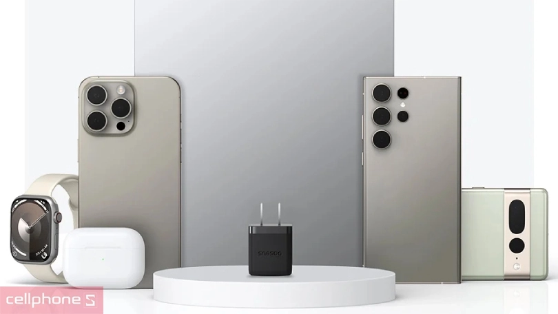 Tốc độ sạc, khả năng tương thích của củ sạc nhanh Baseus Palm 1C 30W US