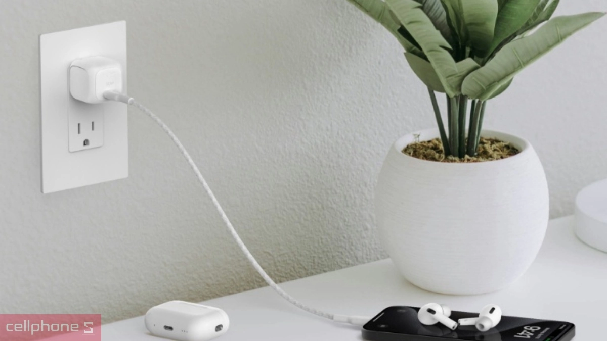 Công suất củ sạc nhanh Belkin 30W Type C PD/PPS Cubic Wall Charger