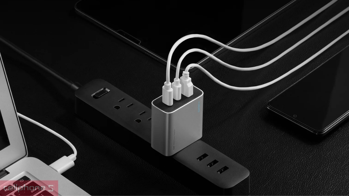 Thiết kế củ sạc Cuktech GaN 2C1A 65W