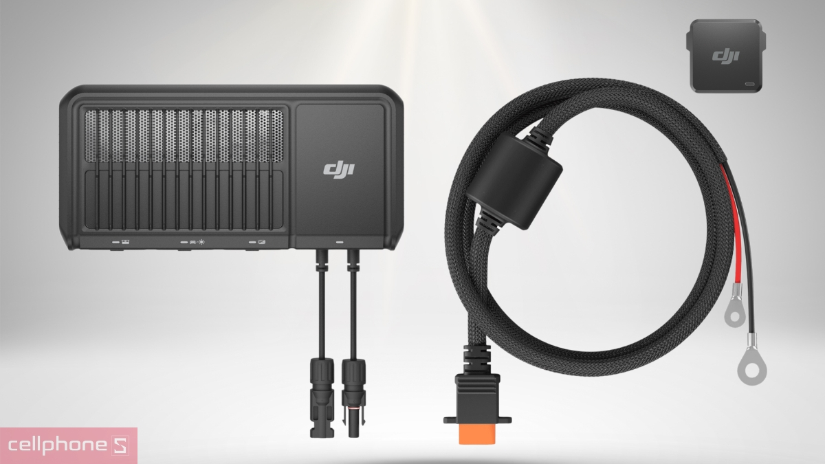 Dung lượng pin bộ sạc nhanh DJI Power 1800W từ điện mặt trời ô tô