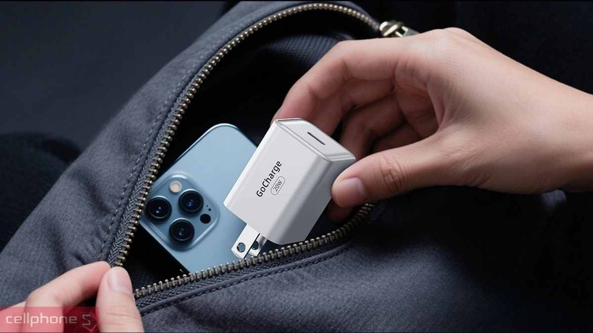 Thiết kế củ sạc Innostyle Gocharge 20W PD/PPS GC20