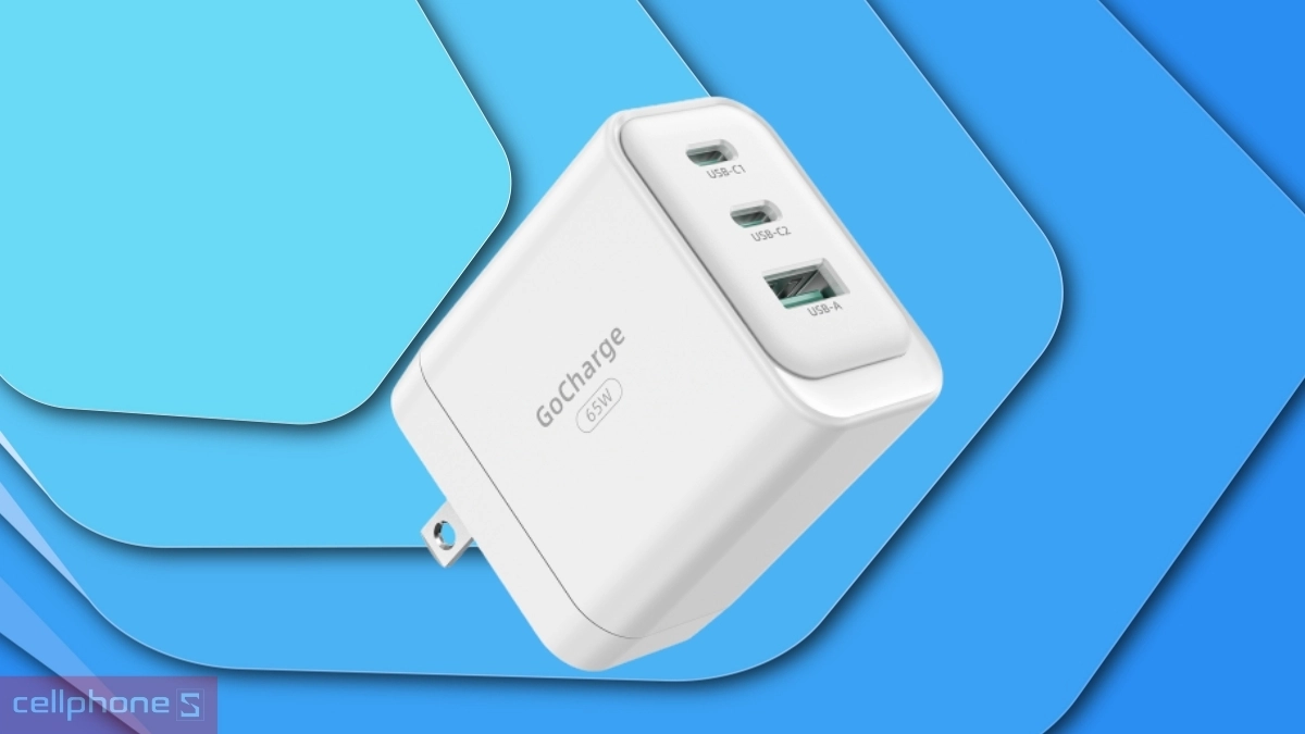 Công nghệ sạc nhanh củ sạc Innostyle Gocharge 2C1A 65W IC65