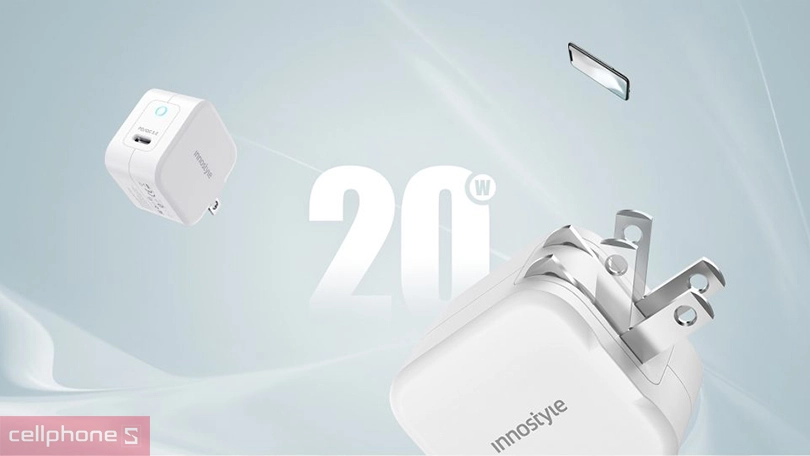 Công suất củ sạc Innostyle Minigo III USB-C PD 20W