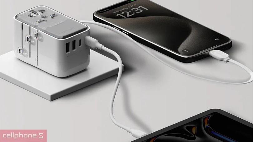 Tốc độ sạc, khả năng tương thích của củ sạc đa năng Momax 1-World+ Flow 35W 4 cổng