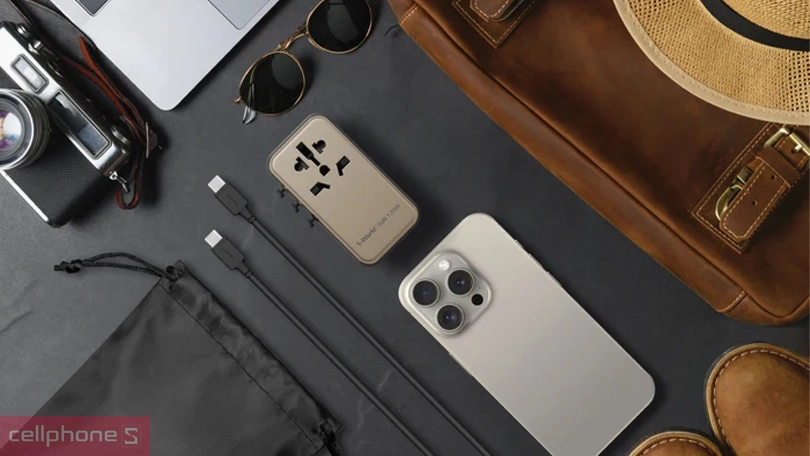 Khả năng tương thích sạc đa năng Momax 1 World PD 120W 4 cổng Titanium