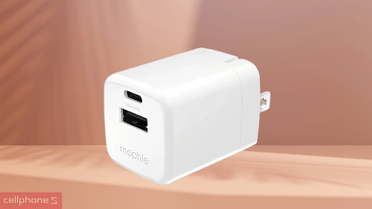 Tốc độ sạc, khả năng tương thích của củ sạc Mophie Essentials 1C1A GaN 35W