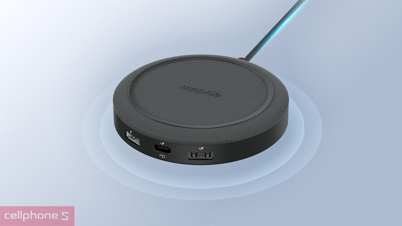 Tốc độ sạc của HUB sạc không dây đa năng Mophie Universal 3 in 1