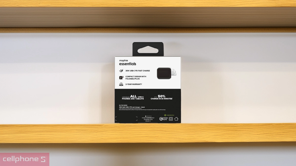 Thiết kế nhỏ gọn, cổng USB-C có độ tương thích cao