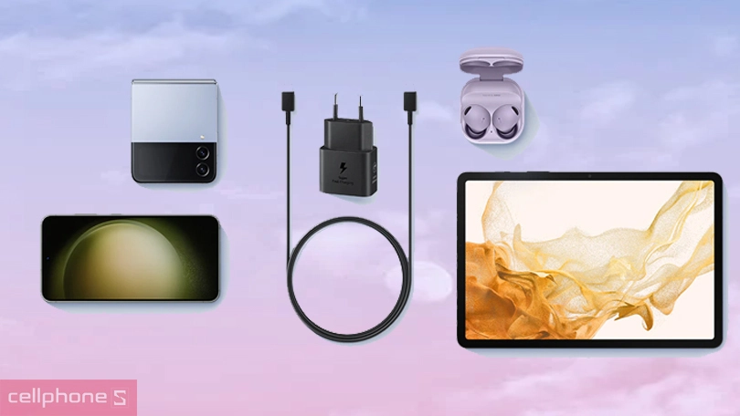 Chất liệu Samsung 25W EP-T2510XWEGWW USB-C to USB-C