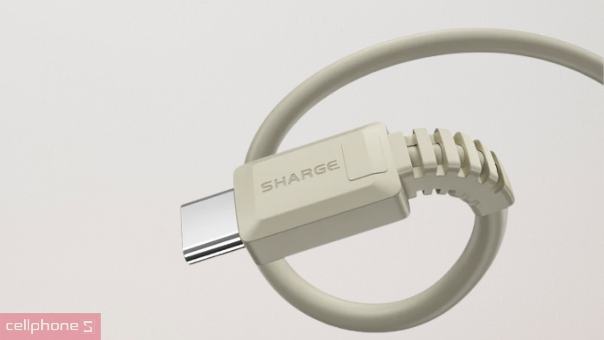 Cáp Sharge USB-C to C PD 100W