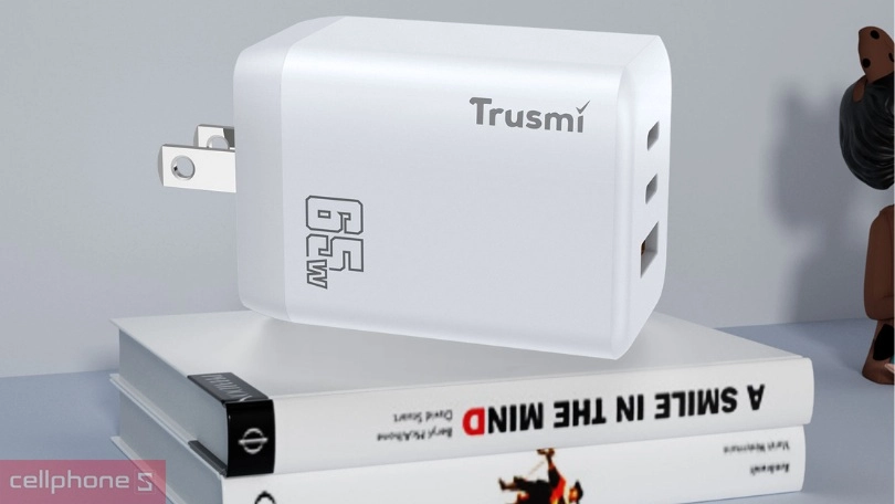 Thiết kế sạc nhanh Trusmi 1A + 2C GaN PD 65W CH03 