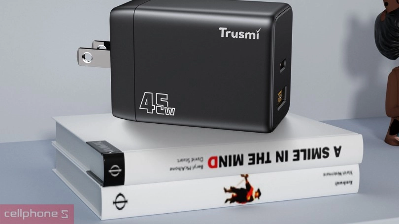 Thiết kế sạc nhanh Trusmi CH06 GaN 1A 1C PD 45W