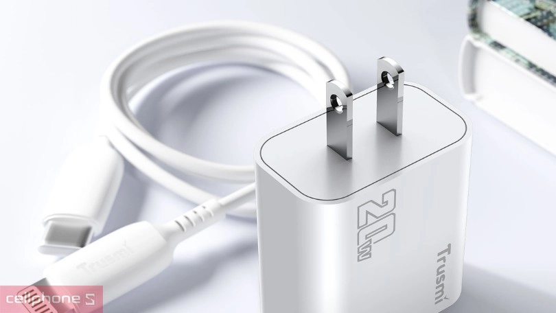 Thiết kế sạc nhanh Trusmi CH08 1C PD 20W (US)