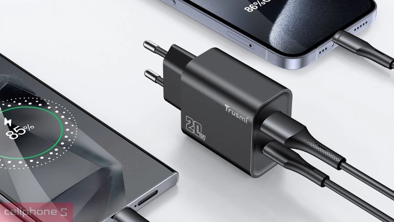 Công suất Củ sạc Trusmi CH11 1A1C 20W