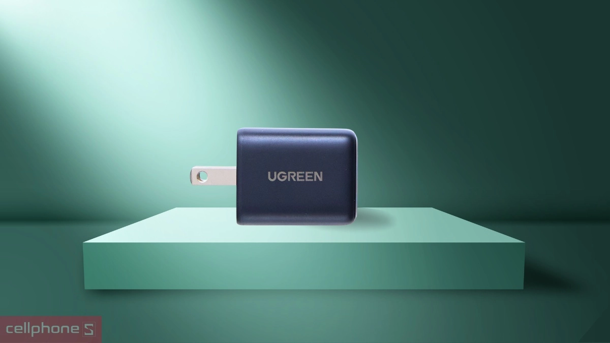 Củ sạc Ugreen GaN 1C 20W US X512 55527 - Sạc nhanh, tỏa nhiệt thấp