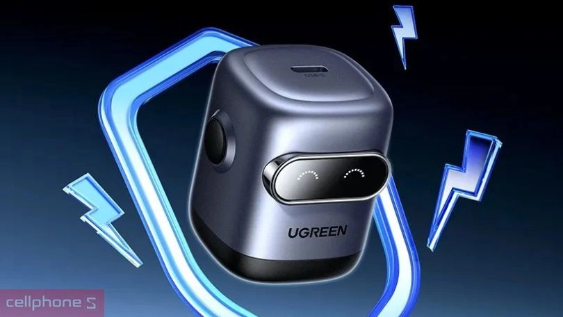 Thiết kế, độ bền bỉ của củ sạc Ugreen Robot Uno GaN Nexode X662 Gen 2 65W