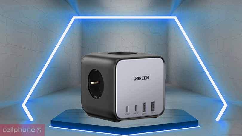 Ổ cắm điện đa năng Ugreen C268 - Tốc độ cao, an toàn điện