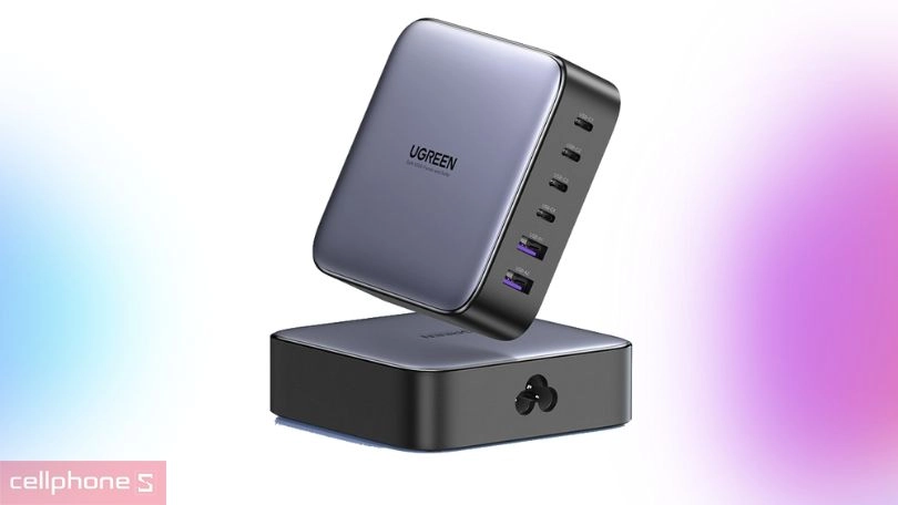 Đánh giá Sạc Ugreen GaN II 6 cổng PD PPS 200W CD271 40913