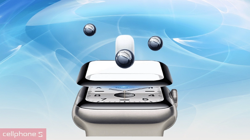 Đánh giá kính cường lực Apple Watch 45mm Wiwu full viền