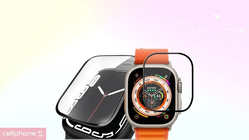 Đánh giá Kính cường lực Apple Watch Zeelot 49mm Full cao cấp