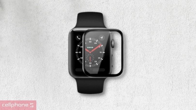 Đánh giá kính cường lực Apple Watch 41mm Wiwu full viền