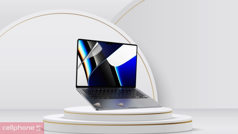 Bộ dán full Macbook Air M2 2022 13 inch JCPal 5 in 1