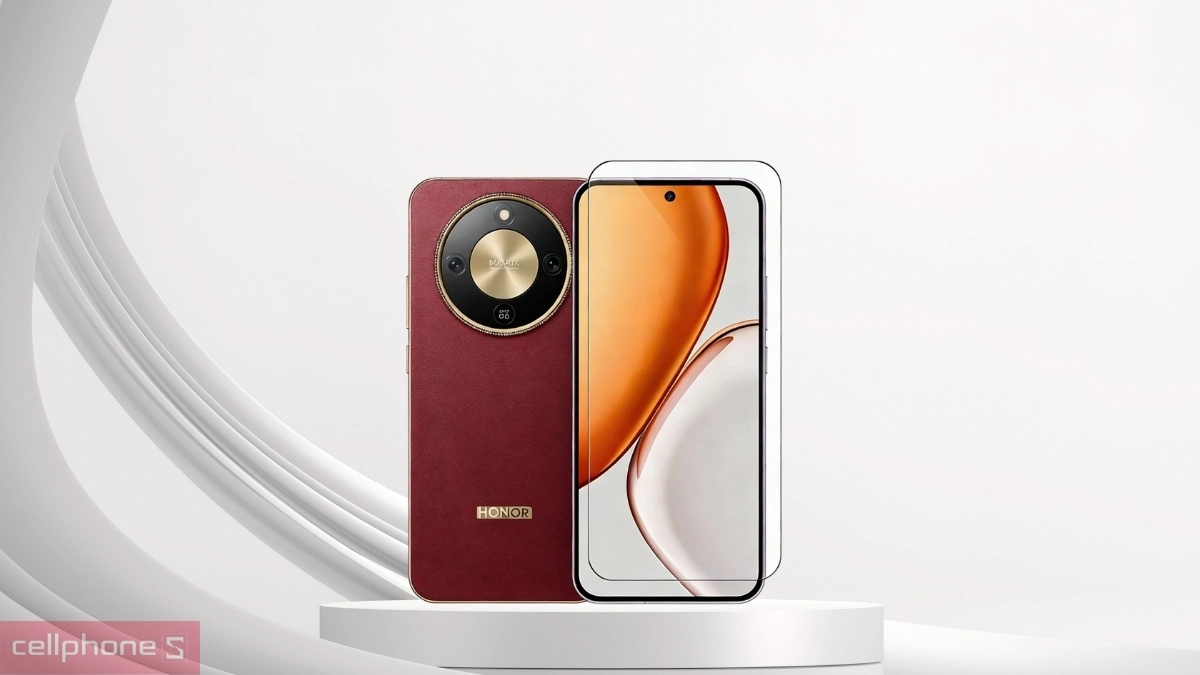 Chất liệu kính cường lực Honor X9d Zeelot Solidsleek Full viền