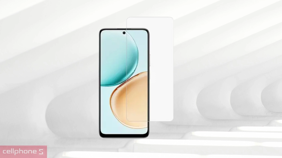 Độ trong suốt cao của kính cường lực Realme C55/Honor X7d full