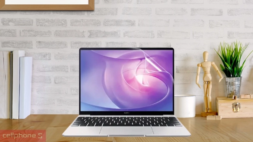Khả năng hạn chế vân tay, mồ hôi của dán màn hình laptop chống lóa, chống chói (13/14/15 inch)