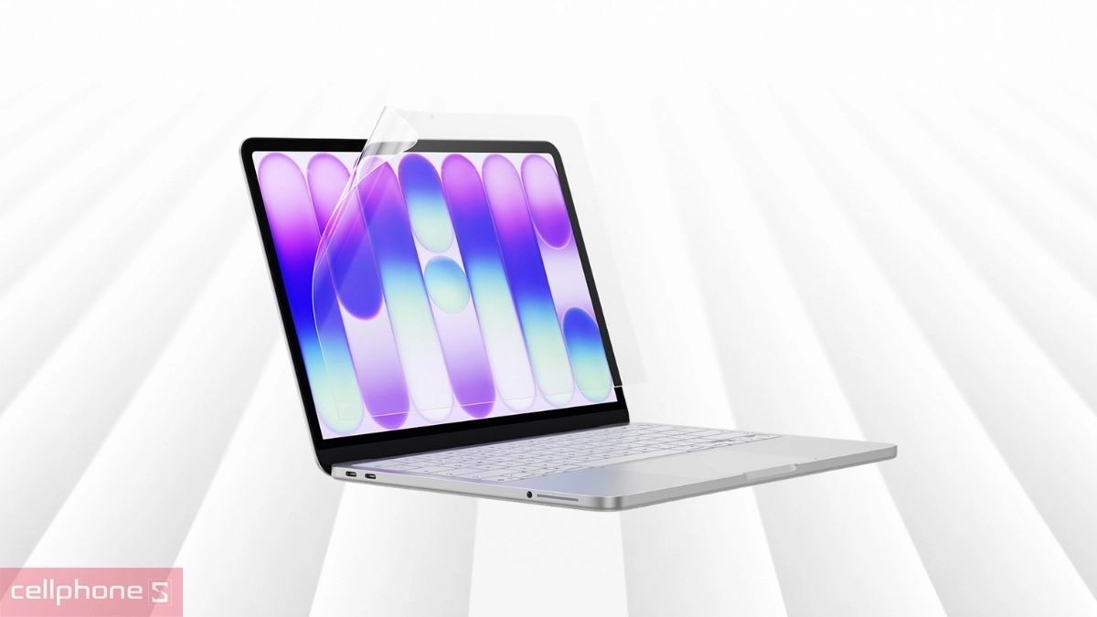 Cấu trúc kính cường lực MacBook Neo 13 inch Innostyle Crystal Clear Screen Protector