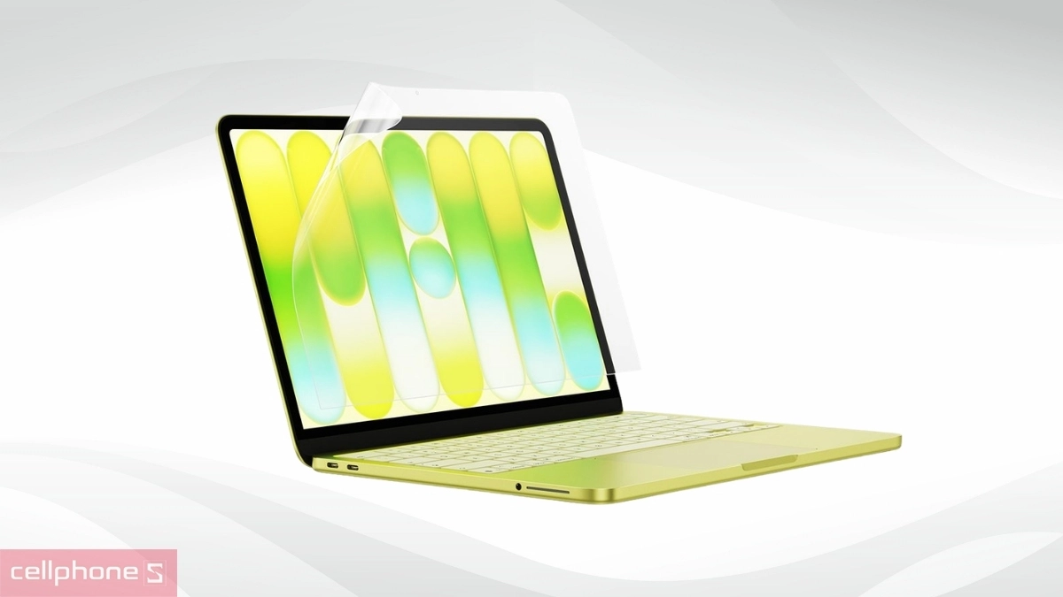 Độ mỏng kính cường lực MacBook Neo 13 inch Innostyle Crystal Clear Screen Protector