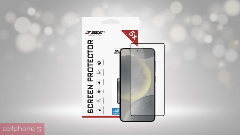 Kính cường lực Samsung Galaxy S24 FE Zeelot - Hạn chế trầy xước, bám bẩn