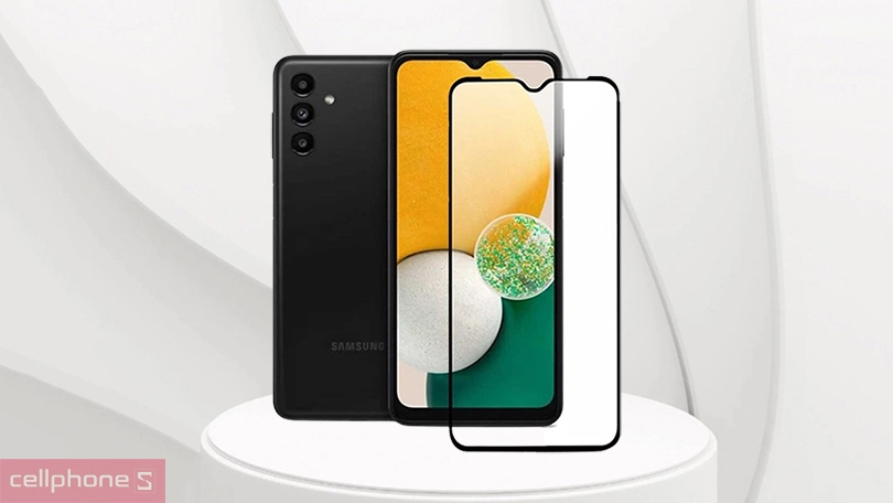 Kính cường lực Samsung Galaxy A13 - Chất liệu cứng cáp, bảo vệ hiệu quả