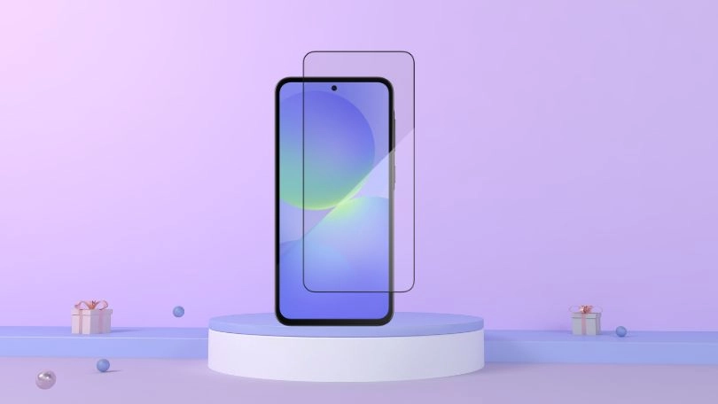 THiết kế kính cường lực Samsung Galaxy A36 Zagg Full