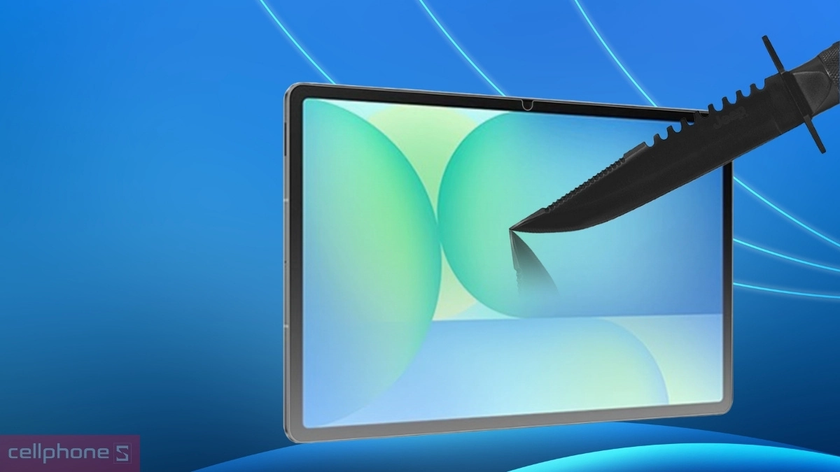 Kính cường lực Samsung Galaxy Tab S10 FE Plus Zeelot full viền đen