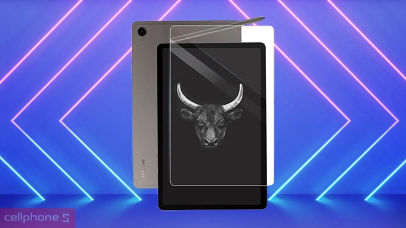 Độ bền dán cường lực Mipow Samsung Galaxy Tab S8/S9 Plus/S9 FE Plus