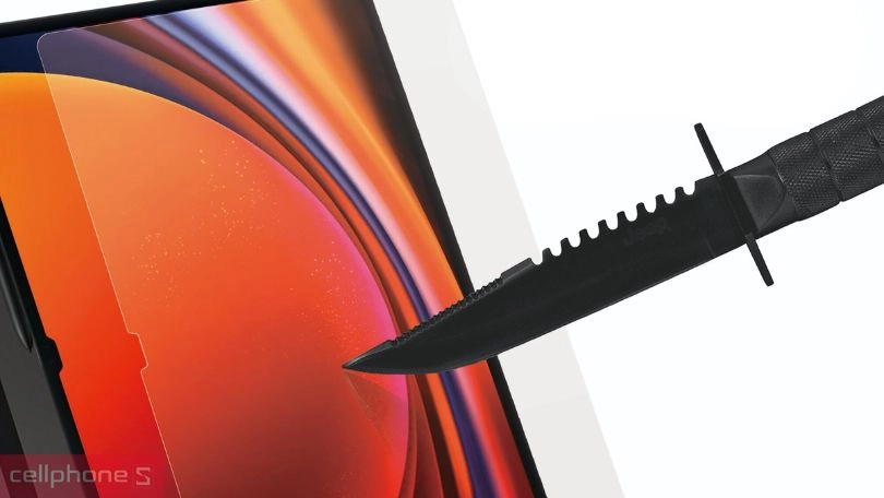 Khả năng chống trầy xước, bám bẩn của kính cường lực Zeelot cho Samsung Galaxy Tab S10 Ultra